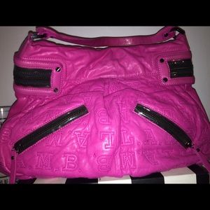 L.A.M.B Etoile Pink Hobo